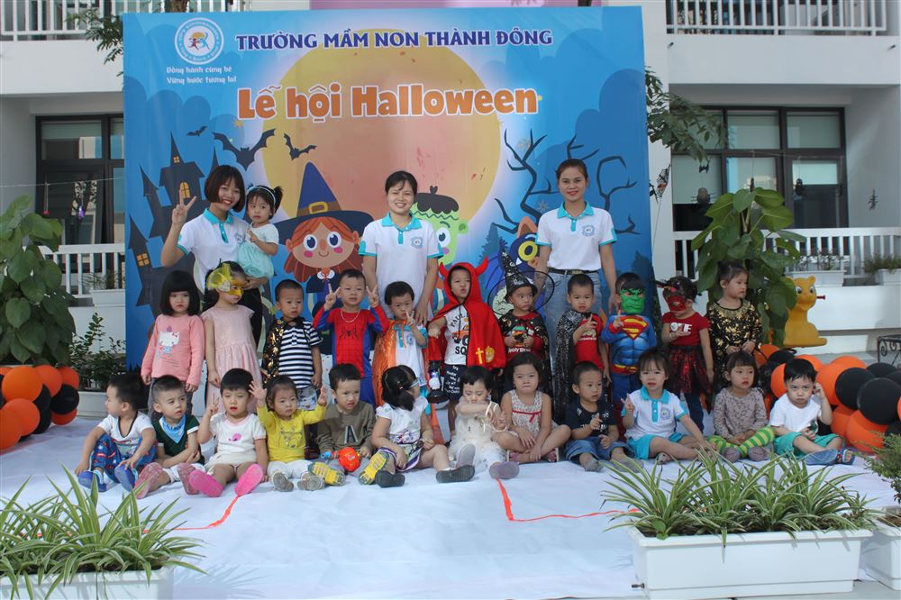 Lễ hội Halloween vui nhộn của trường mầm non Thành Đông